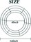 10PCS 10” Metal Wreath Frame Green Wire Wreath Rings for Christmas New Year Party Home Decor DIY Crafts Supplies